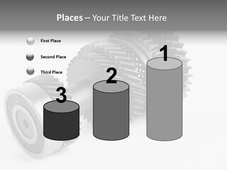 Shaft Geometrical Vehicle PowerPoint Template