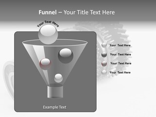 Shaft Geometrical Vehicle PowerPoint Template