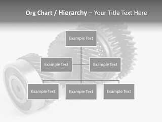 Shaft Geometrical Vehicle PowerPoint Template