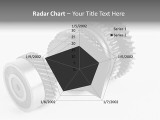 Shaft Geometrical Vehicle PowerPoint Template