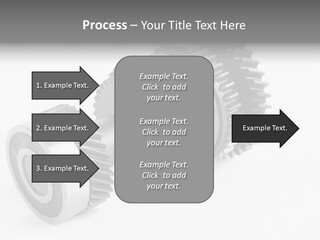 Shaft Geometrical Vehicle PowerPoint Template