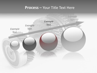 Shaft Geometrical Vehicle PowerPoint Template