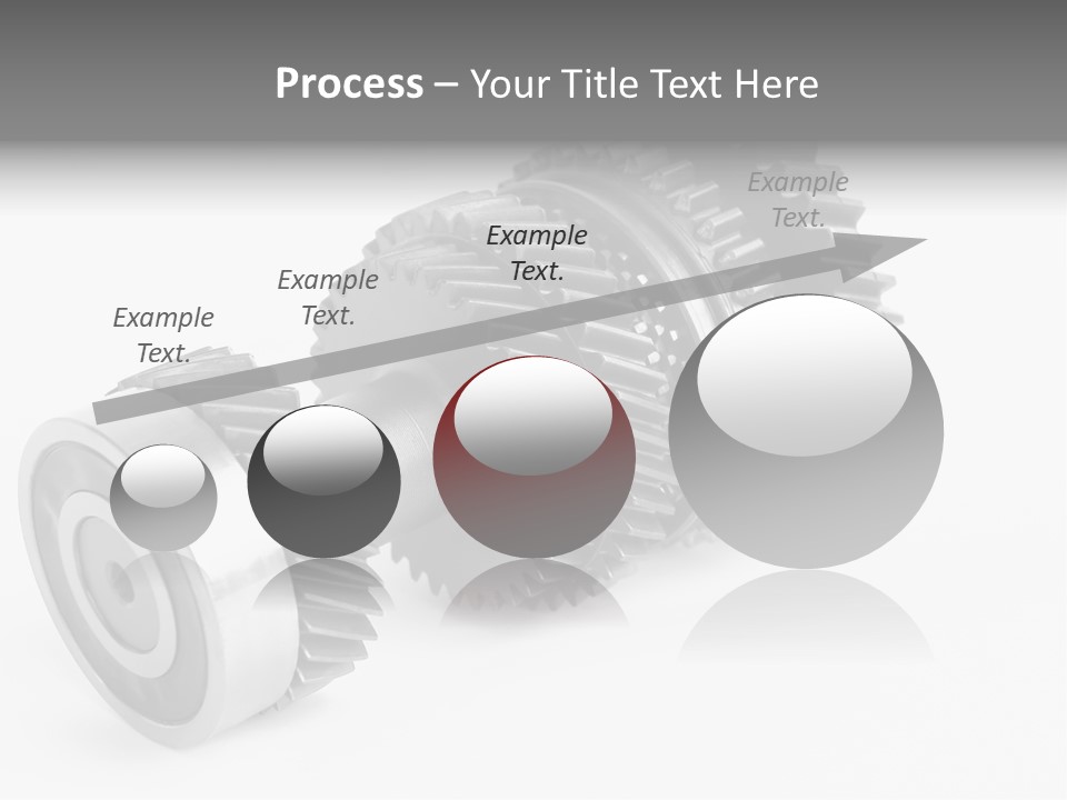Shaft Geometrical Vehicle PowerPoint Template