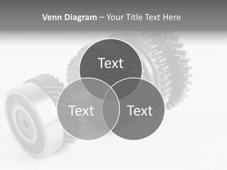 Shaft Geometrical Vehicle PowerPoint Template