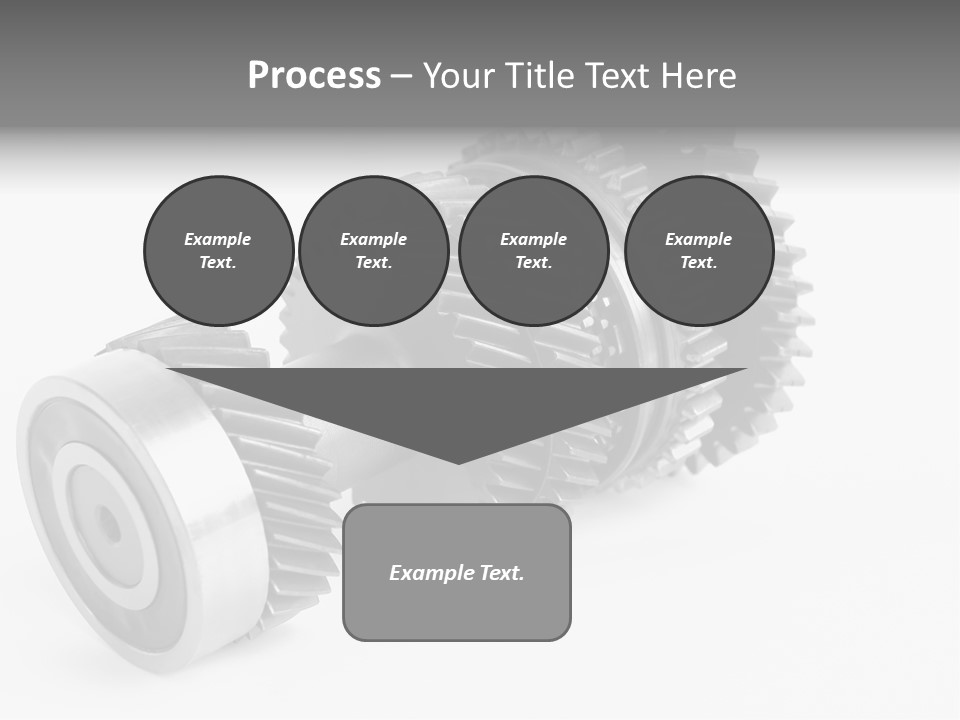 Shaft Geometrical Vehicle PowerPoint Template