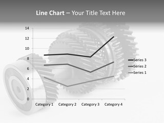 Shaft Geometrical Vehicle PowerPoint Template