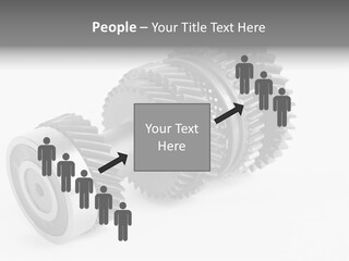 Shaft Geometrical Vehicle PowerPoint Template
