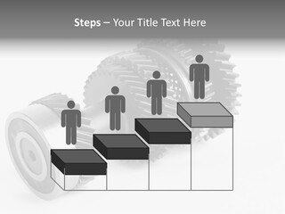 Shaft Geometrical Vehicle PowerPoint Template