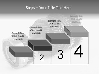 Shaft Geometrical Vehicle PowerPoint Template
