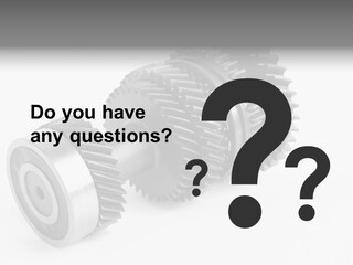 Shaft Geometrical Vehicle PowerPoint Template