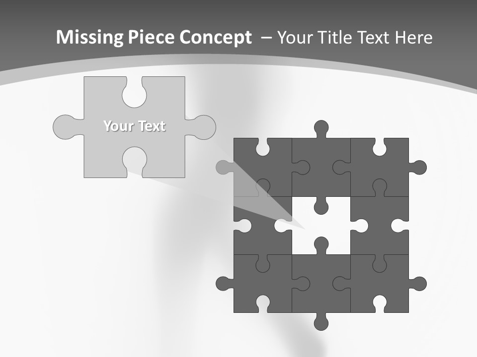 Shadow Curtain Hidden PowerPoint Template