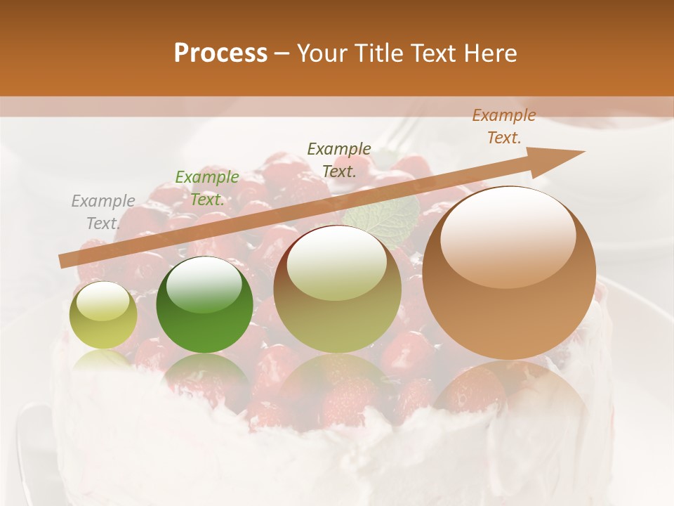 Pastry Decorative Cake PowerPoint Template