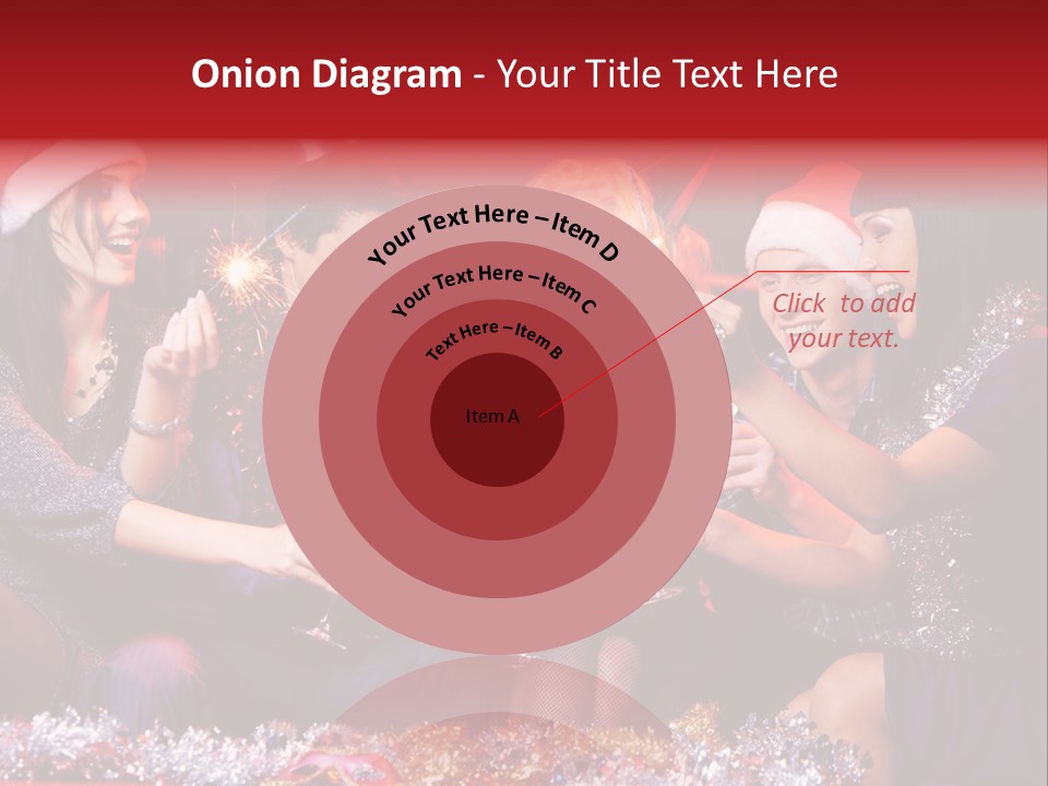 Festivity Party Flute PowerPoint Template