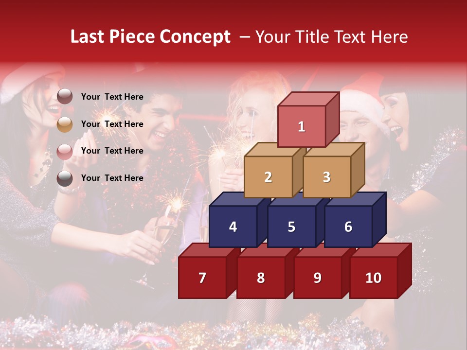 Festivity Party Flute PowerPoint Template