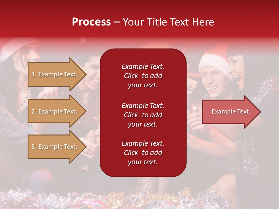 Festivity Party Flute PowerPoint Template