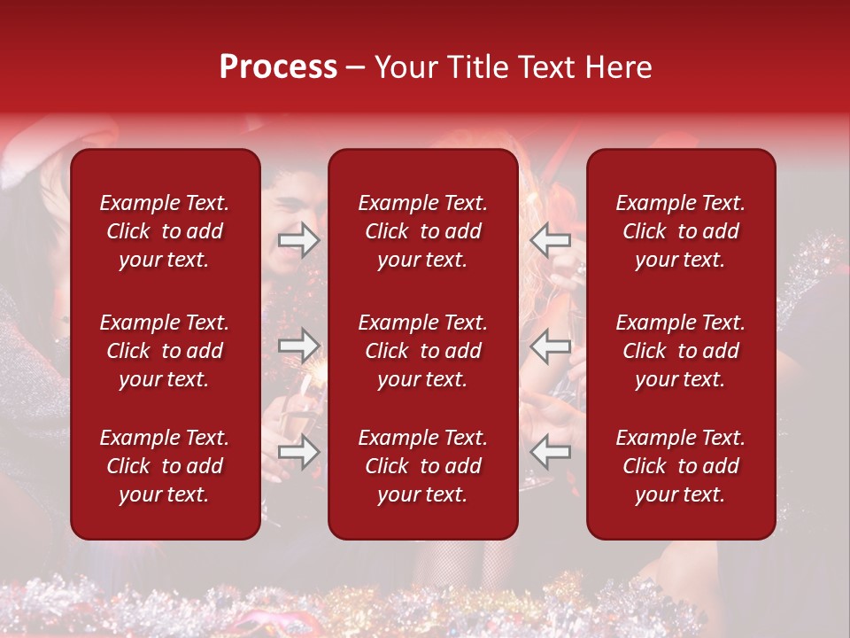 Festivity Party Flute PowerPoint Template