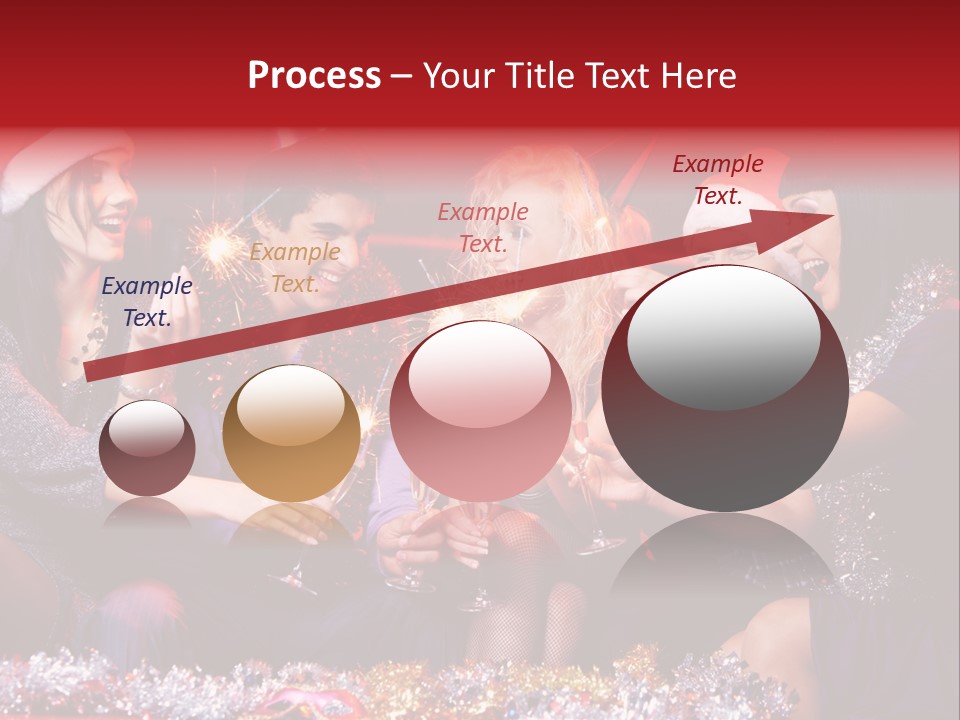 Festivity Party Flute PowerPoint Template