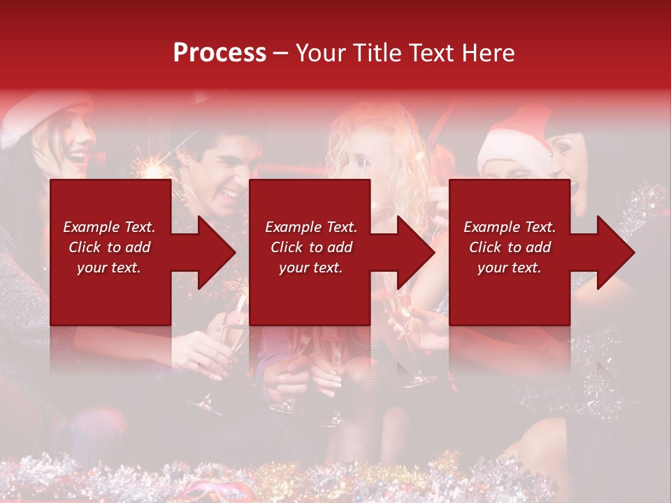 Festivity Party Flute PowerPoint Template