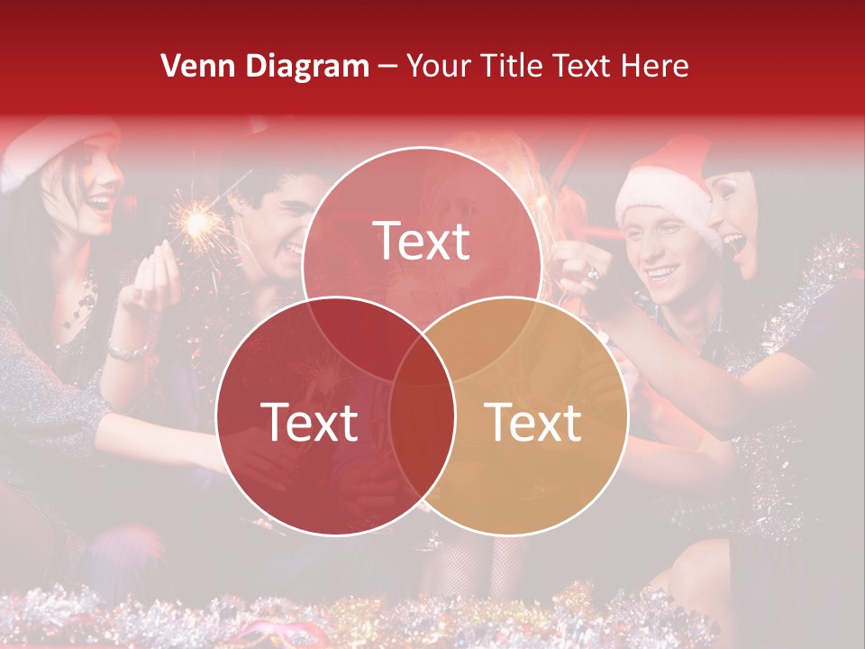 Festivity Party Flute PowerPoint Template