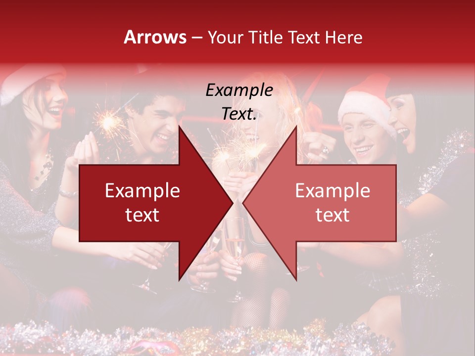 Festivity Party Flute PowerPoint Template