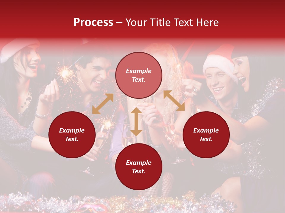 Festivity Party Flute PowerPoint Template