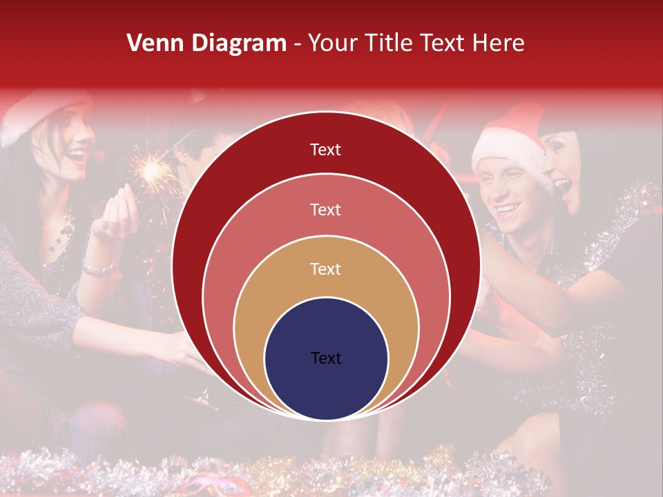 Festivity Party Flute PowerPoint Template