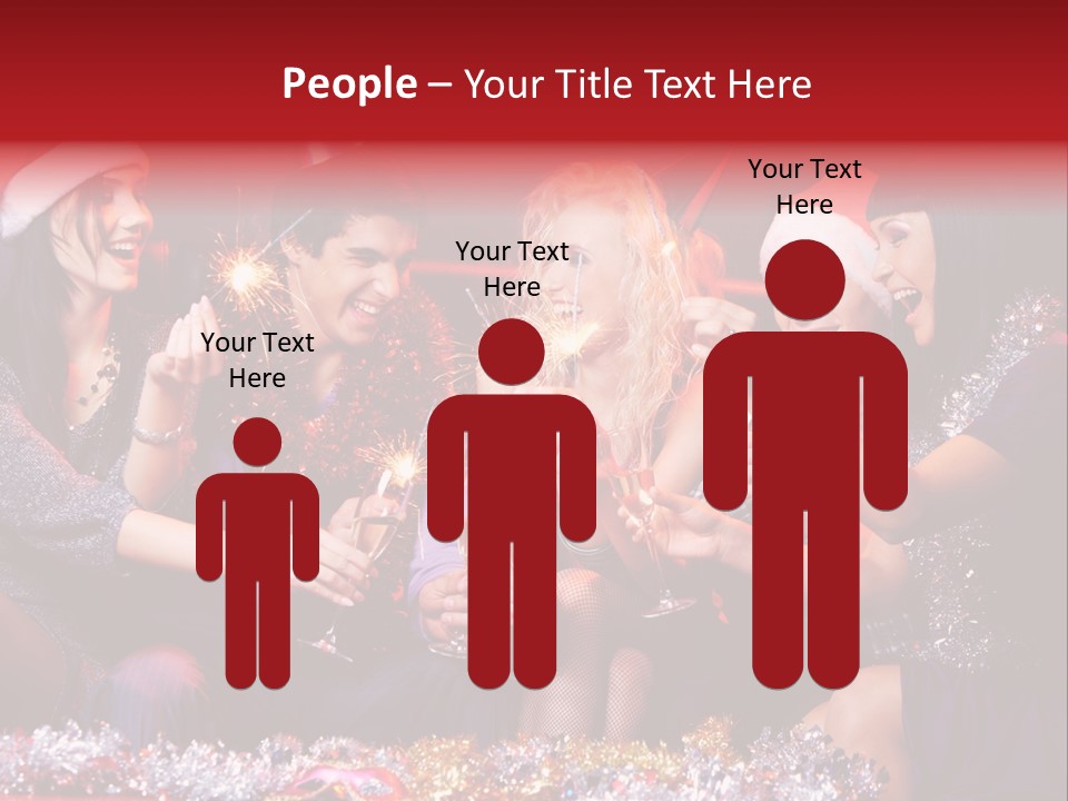 Festivity Party Flute PowerPoint Template