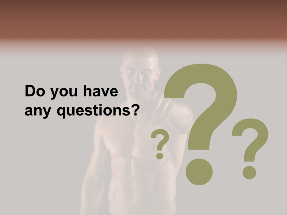 Biceps Y Handsome PowerPoint Template