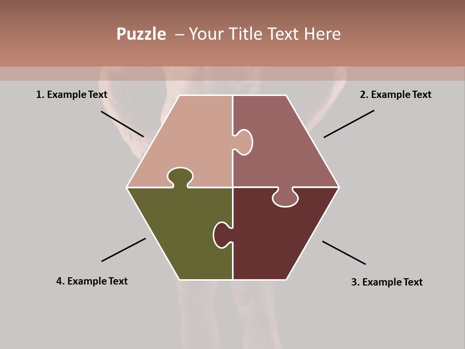 Beautiful Macho Shirtless PowerPoint Template