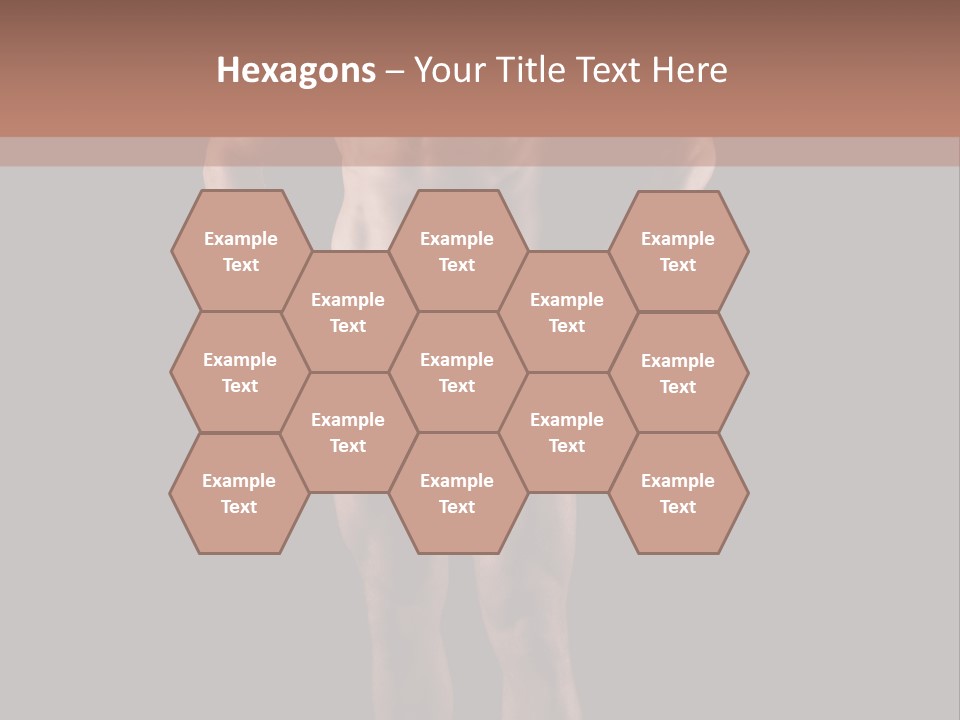 Beautiful Macho Shirtless PowerPoint Template