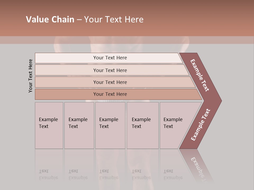 Beautiful Macho Shirtless PowerPoint Template