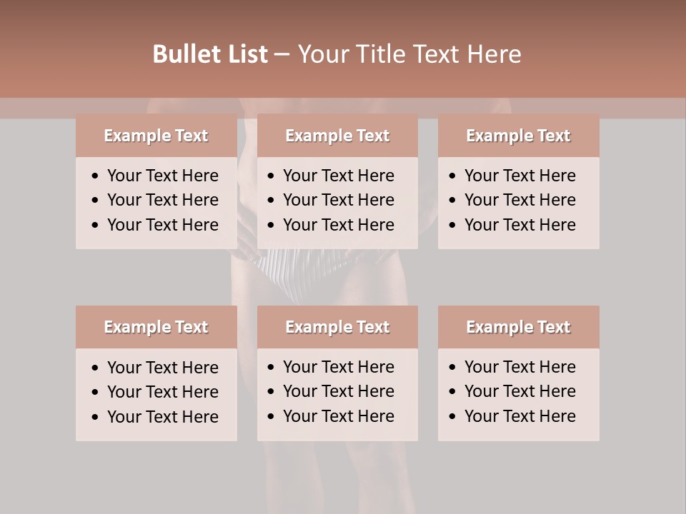 Beautiful Macho Shirtless PowerPoint Template