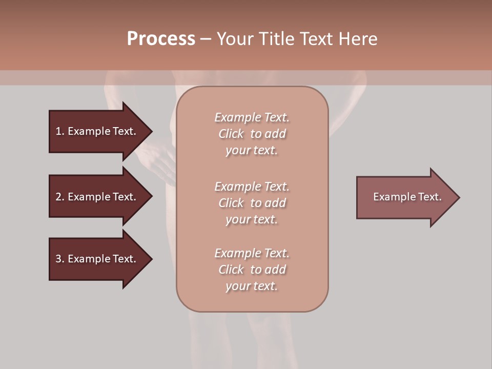 Beautiful Macho Shirtless PowerPoint Template