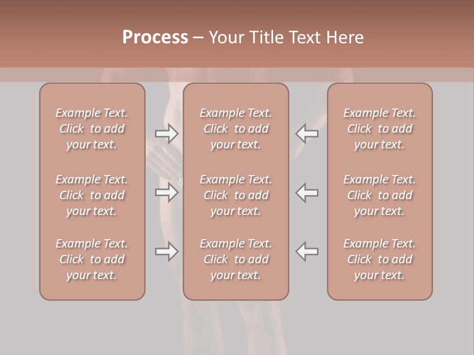 Beautiful Macho Shirtless PowerPoint Template