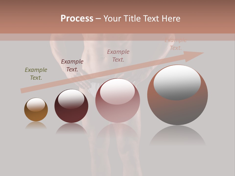 Beautiful Macho Shirtless PowerPoint Template