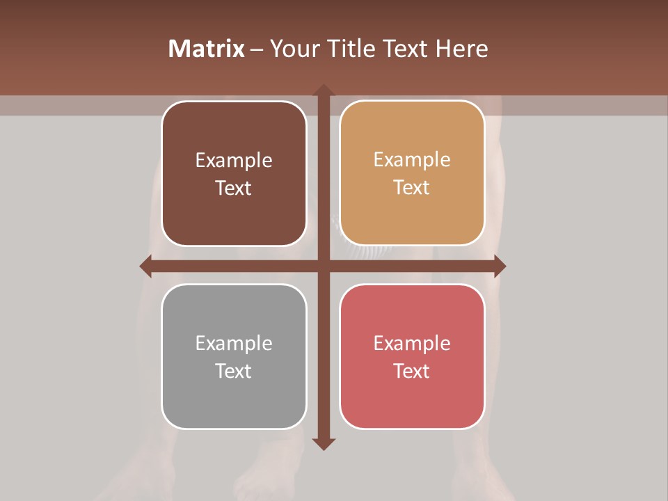 Built Shirtless Abs PowerPoint Template