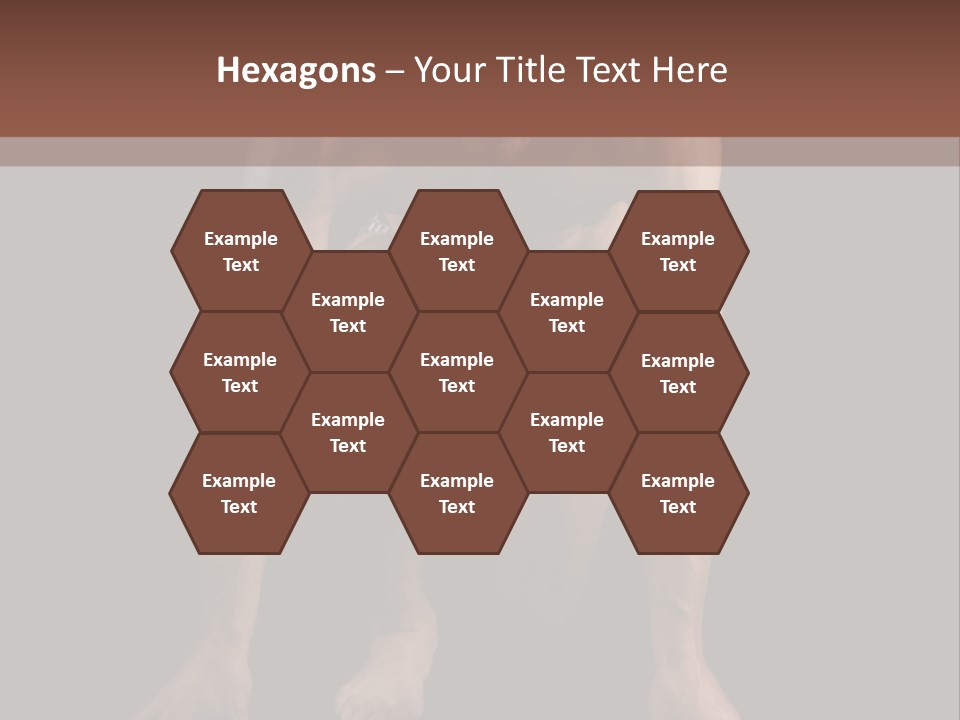 Built Shirtless Abs PowerPoint Template