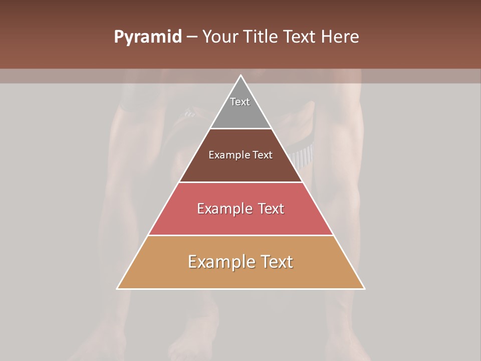 Built Shirtless Abs PowerPoint Template