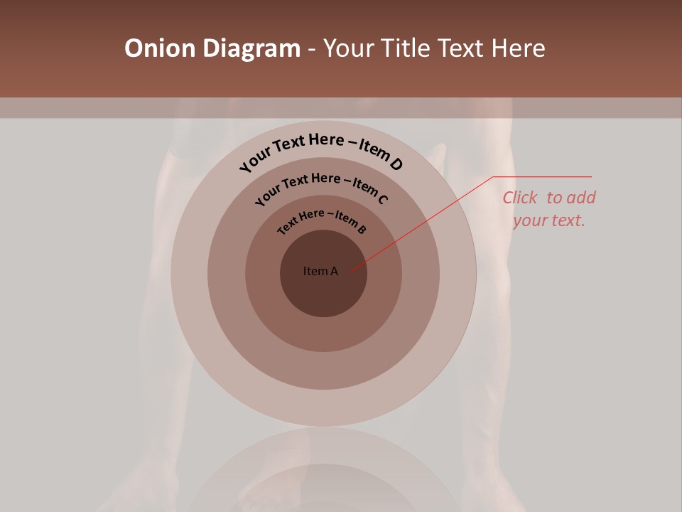 Built Shirtless Abs PowerPoint Template