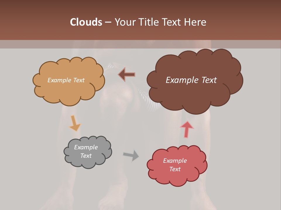 Built Shirtless Abs PowerPoint Template