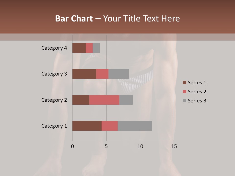 Built Shirtless Abs PowerPoint Template