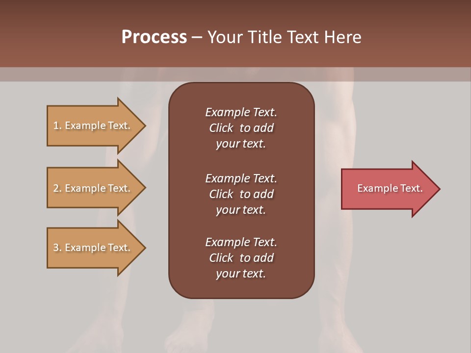 Built Shirtless Abs PowerPoint Template