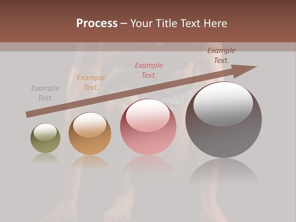 Built Shirtless Abs PowerPoint Template