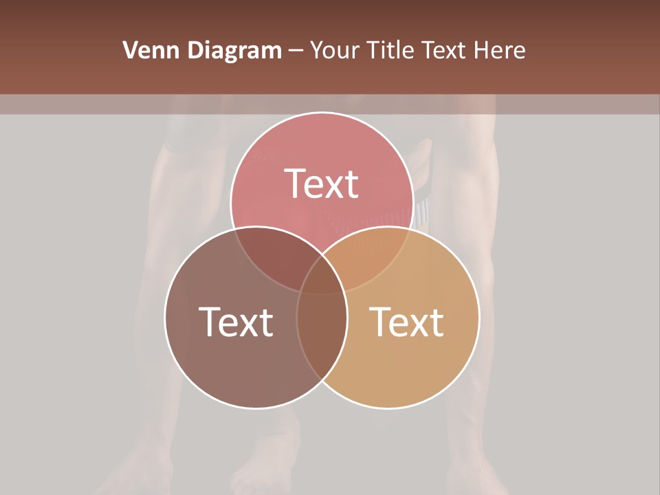 Built Shirtless Abs PowerPoint Template