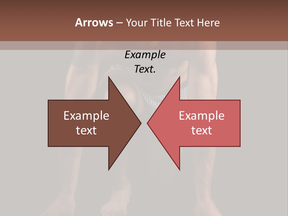 Built Shirtless Abs PowerPoint Template