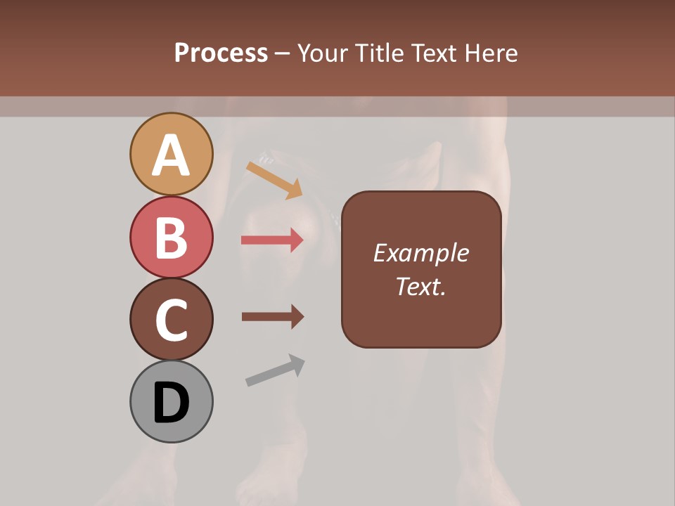 Built Shirtless Abs PowerPoint Template