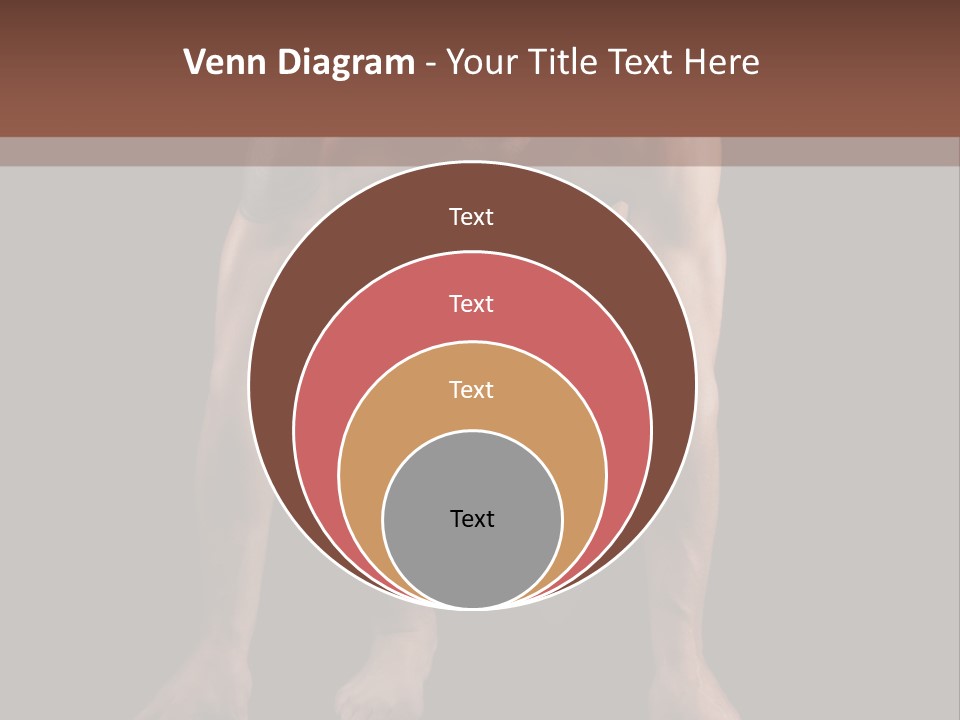 Built Shirtless Abs PowerPoint Template
