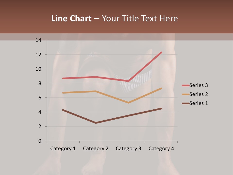Built Shirtless Abs PowerPoint Template