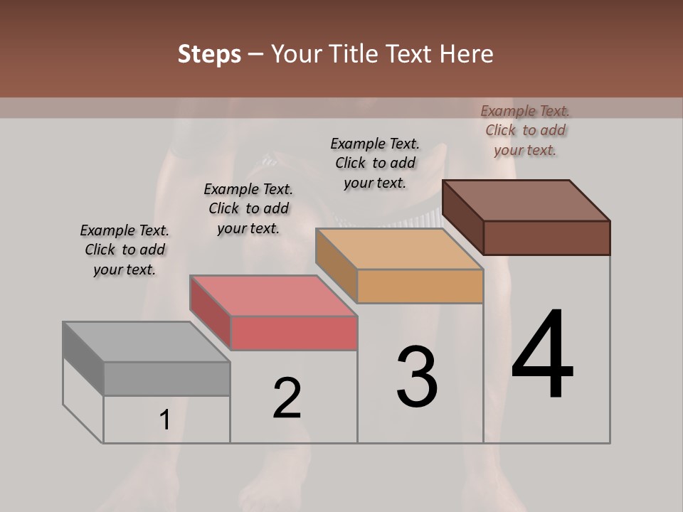 Built Shirtless Abs PowerPoint Template