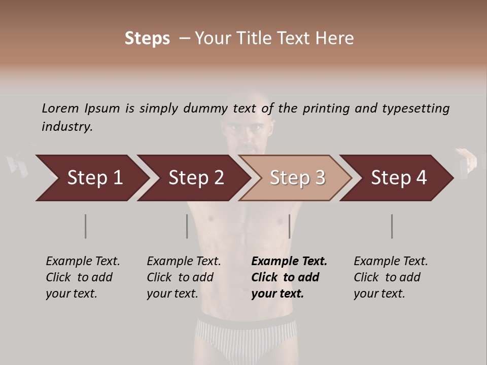 Beautiful Strong Skin PowerPoint Template